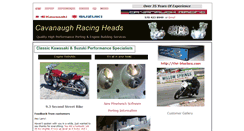 Desktop Screenshot of cavanaughracing.com